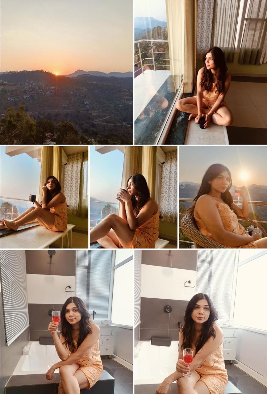 Sun Rise View At Twin Oaks' Apartment Kasauli